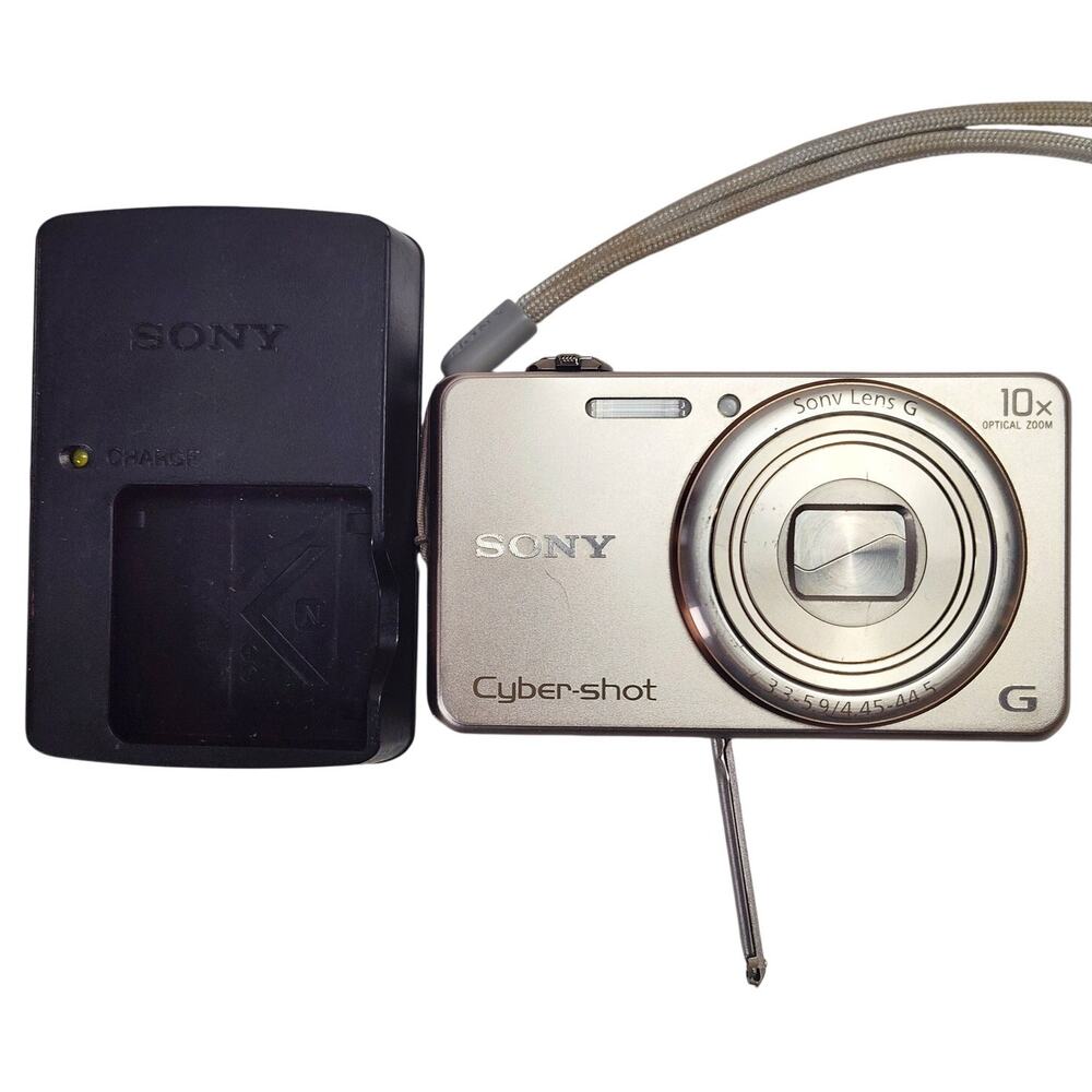 Sony Cyber-shot DSC-WX200 18.2MP 10x Zoom WiFi Gold Tested